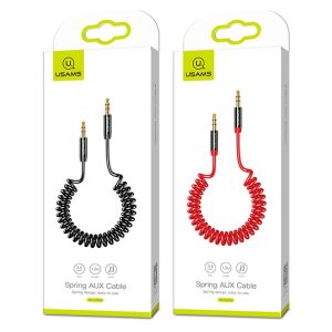 کابل AUX یوسمز مدل US-SJ256 طول 1.2 متر